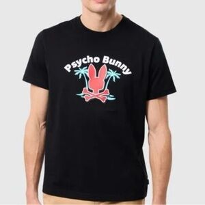 Psycho Bunny
Men's Black Boston Graphic Tee Size 6/Large